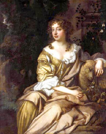 Sir Peter Lely Portrait of Nell Gwyn china oil painting image